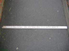Greenwich Meridian Marker; England; Lincolnshire; Louth